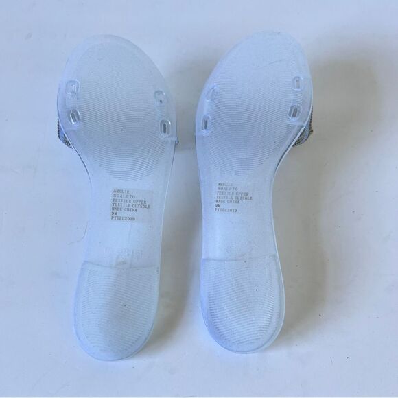 Nanette Lepore Amelie Jelly Flat Slip On Sandals Size 9 - Picture 6 of 7